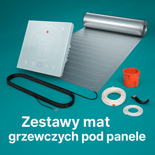 Zestaw mata grzewcza termostat