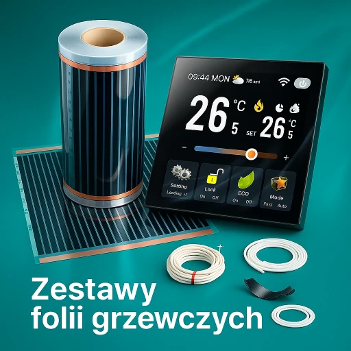 Zestaw folia grzewcza z termostatem