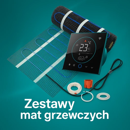 Zestaw mata grzewcza termostat